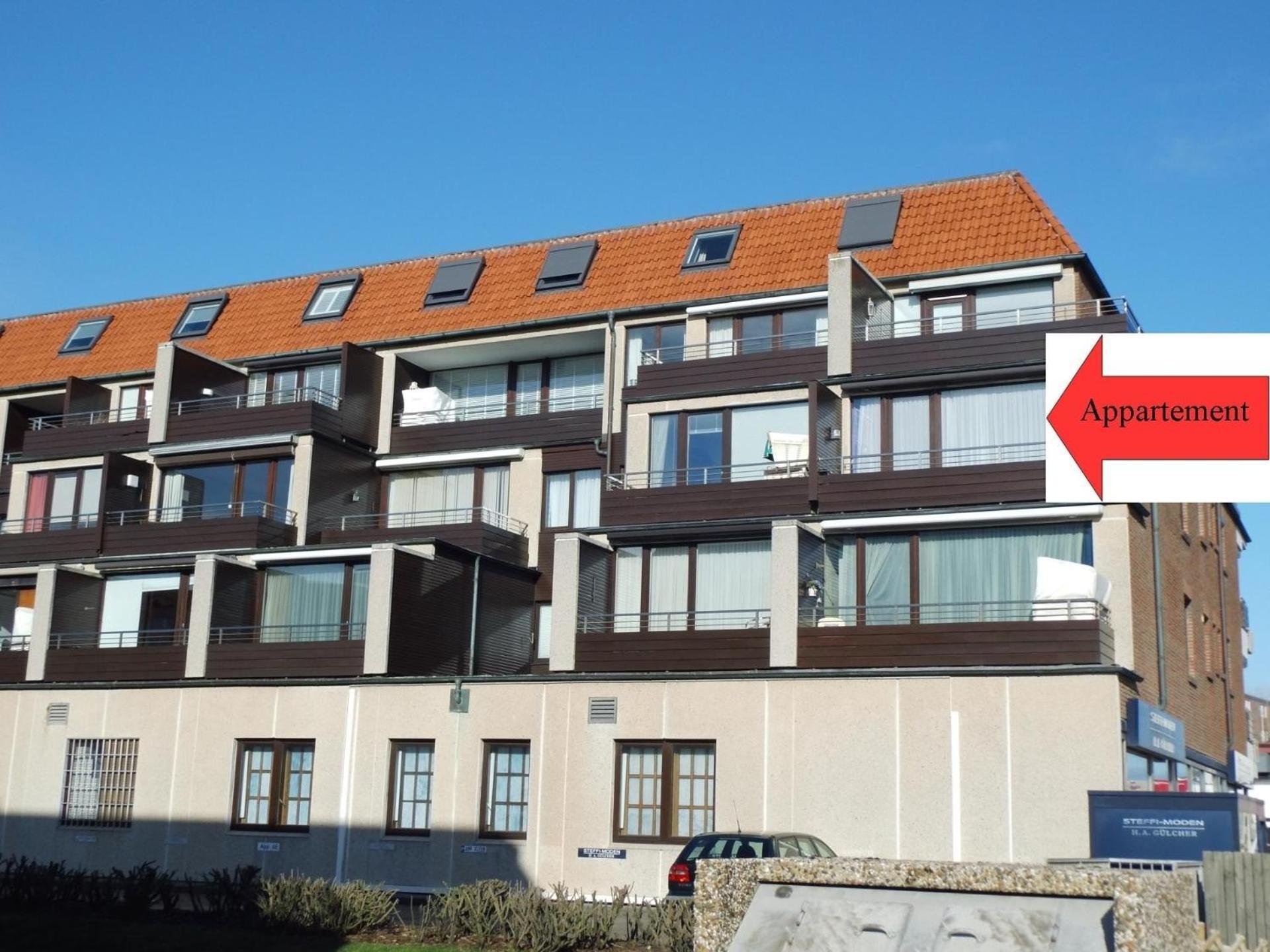 Apartment 4-13, Friedrichstr 35, Sehr Strandnah Mit Sonnigen Suedbalkon, 2 Zi *